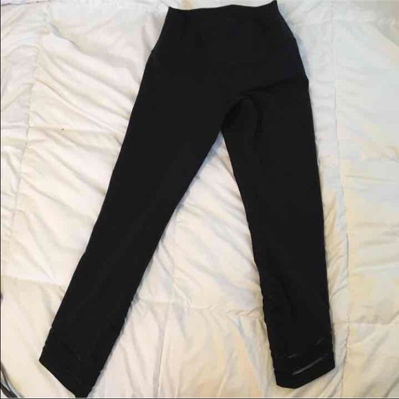 Lululemon high times with mesh wrap around ankles