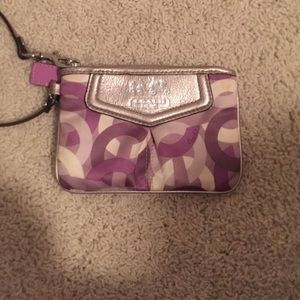 Coach wristlet