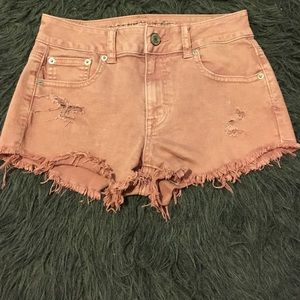 American eagle high waisted shorts