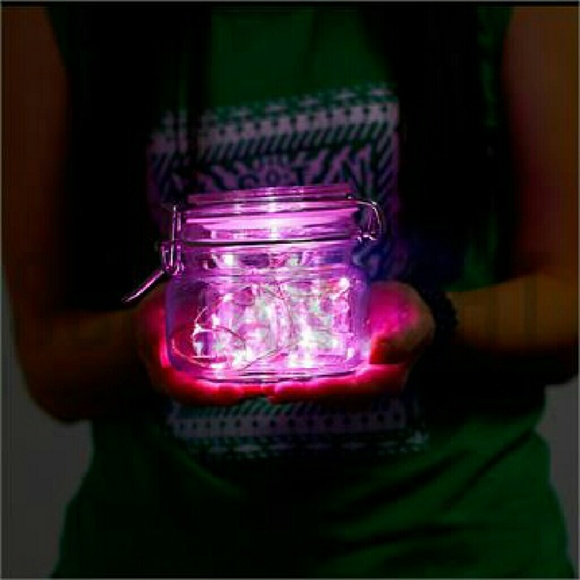 *SOLD* Pink 10ft fairy lights