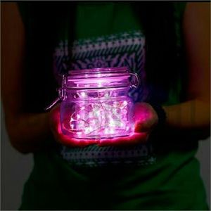 *SOLD* Pink 10ft fairy lights
