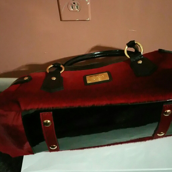 Cavalcanti Italian Calfhair Satchel - Picture 2 of 3