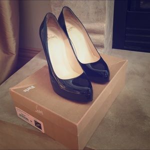 Christian louboutin Ronaldo 120 patent calf sz39