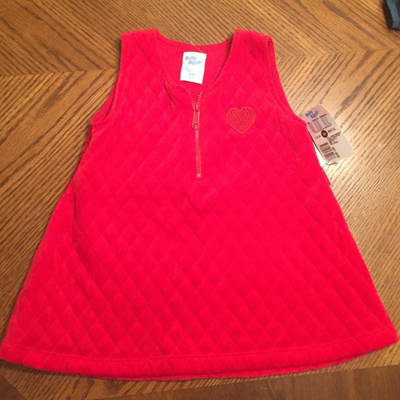 Red baby bigosh jumper