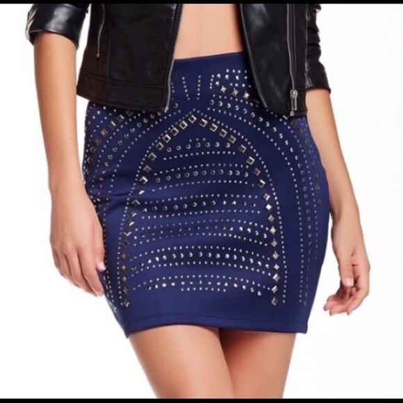 Studded Skirt. - Picture 2 of 2