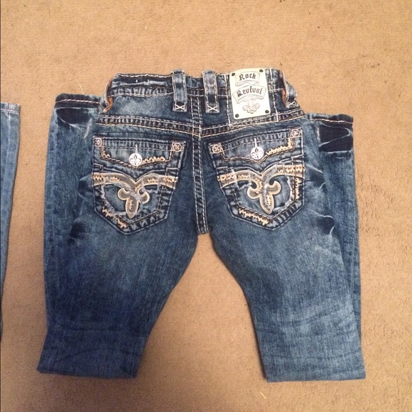 Men Rock Revival Jeans
