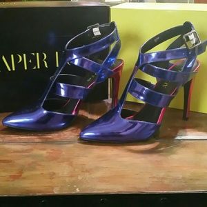 Brand New Alayna Metallic Heels