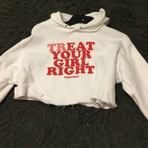 Crop hoodie dime piece