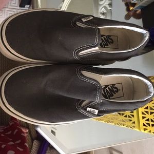 Practically brand new grey vans