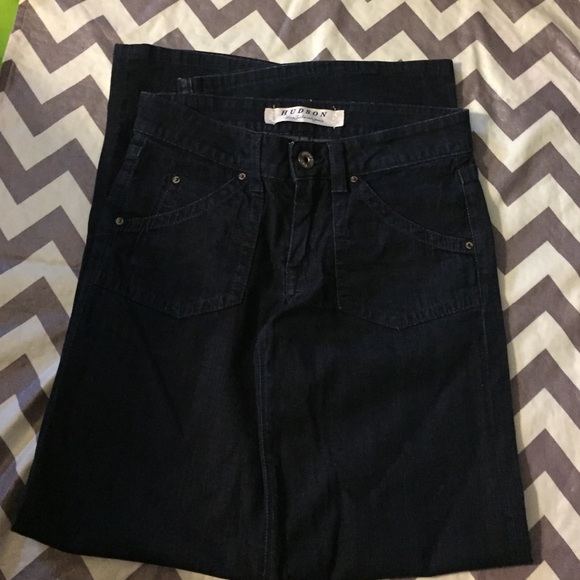 Hudson flare trouser style jeans size 26 - Picture 2 of 3