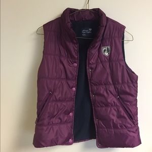 Plum American Eagle Vest