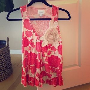 Anthropologie top by Deletta. Perfect for spring!