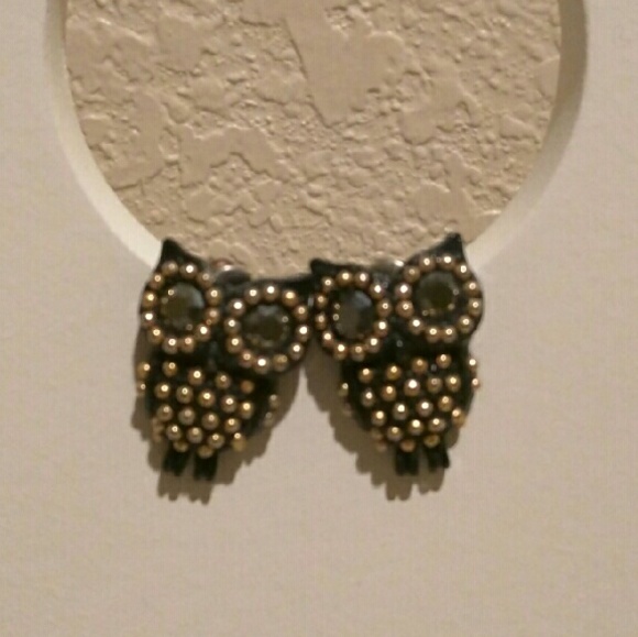 Unique owl earrings