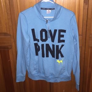 Pink pullover!