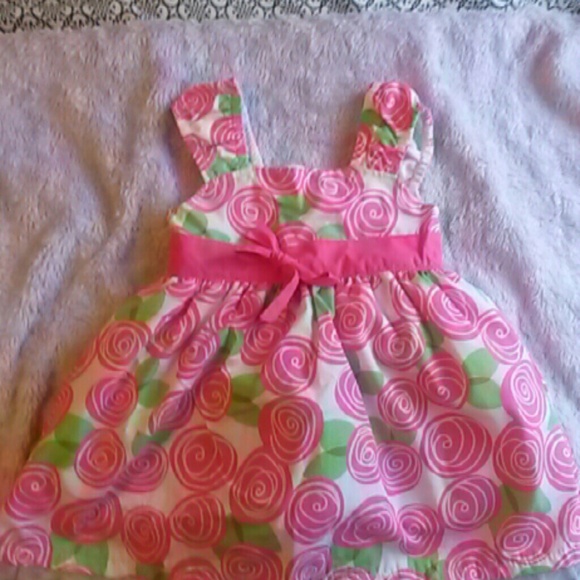 Pink toddler dress
