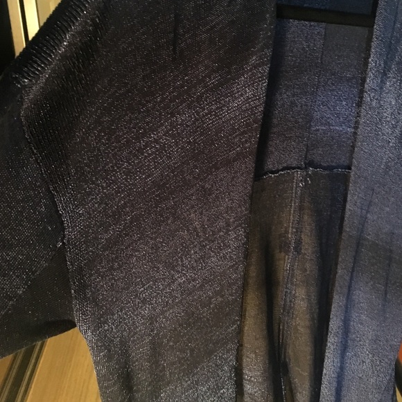 Alexander wang sparkly blue long cardigan - Picture 3 of 3