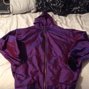 IRISDESCENT COLORED WINDBREAKER