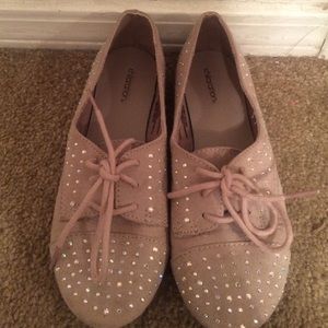 Cute lace up flats