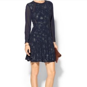Rebecca Taylor Navy Dress