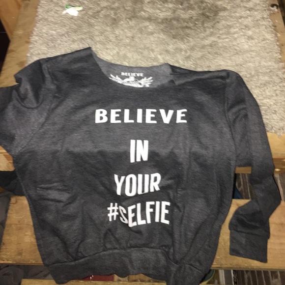Believe in Your Selfie Sweatshirt. So Nicki