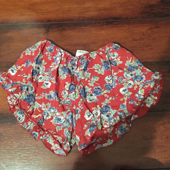 Brandy Melville Floral Shorts