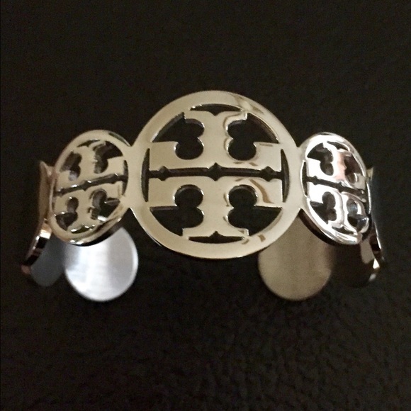 Silver stainless cuff bracelet