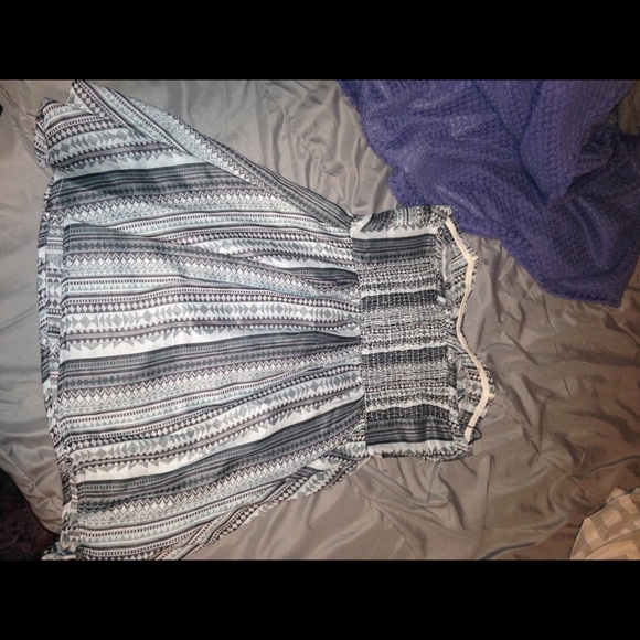 Tribal strapless sundress Aero - Picture 2 of 3
