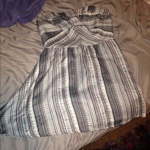 Tribal strapless sundress Aero