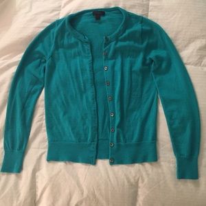 J. Crew cardigan—lightweight wool