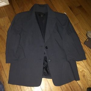 Ann Taylor grey blazer