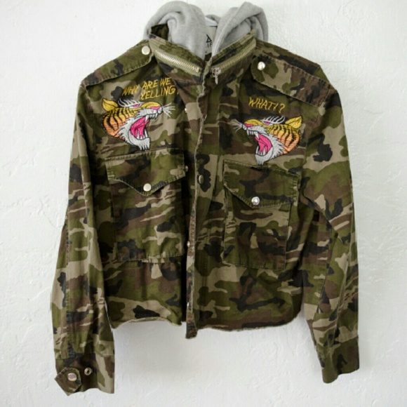 UNIF tiger camo jacket