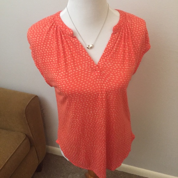 Lucky Brand Cap Sleeve Top