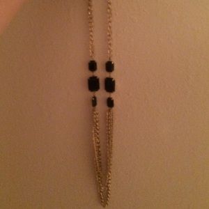 Black and gold necklace