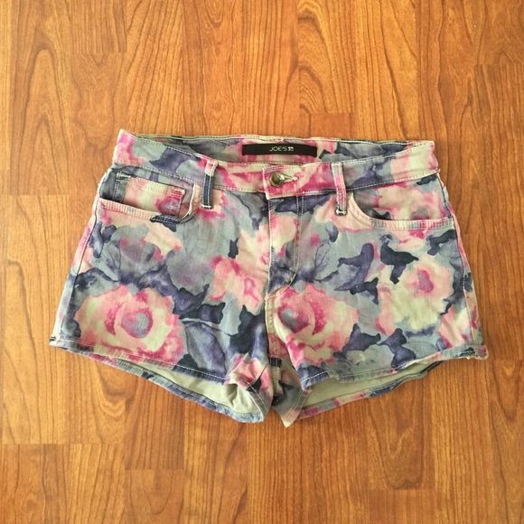 Joe's Jeans Pants - Joes jeans floral denim shorts