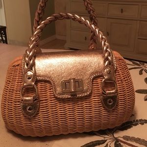 Elliott Lucca Straw Purse