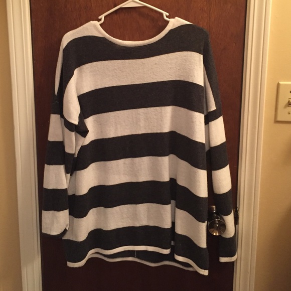 Striped Oversized Sweater