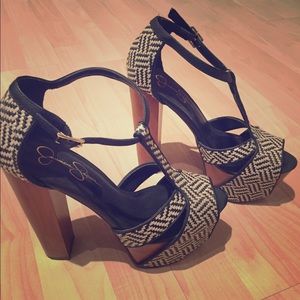 Jessica Simpson 5-inch heels