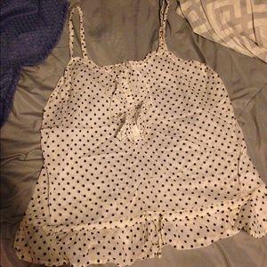 Polka dot tank- Old Navy
