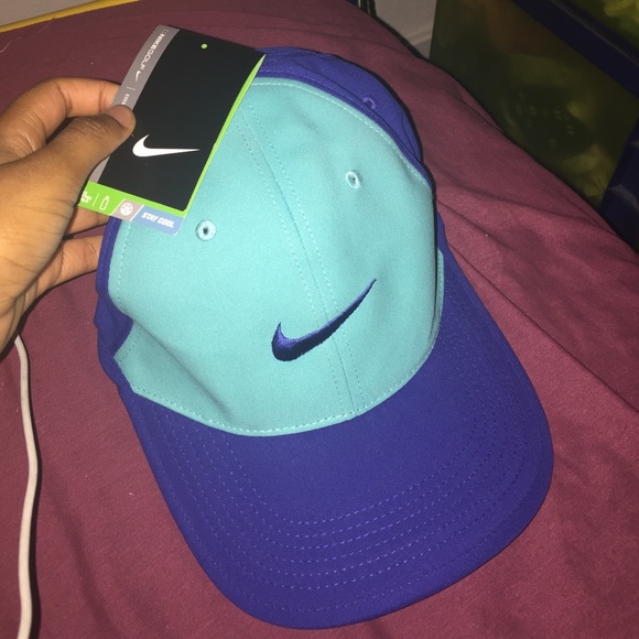 Blue nike hat