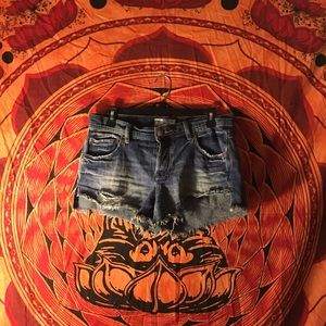 Free People high waisted shorts