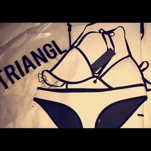Triangl Chloe Indiana Ice bikini set+bag