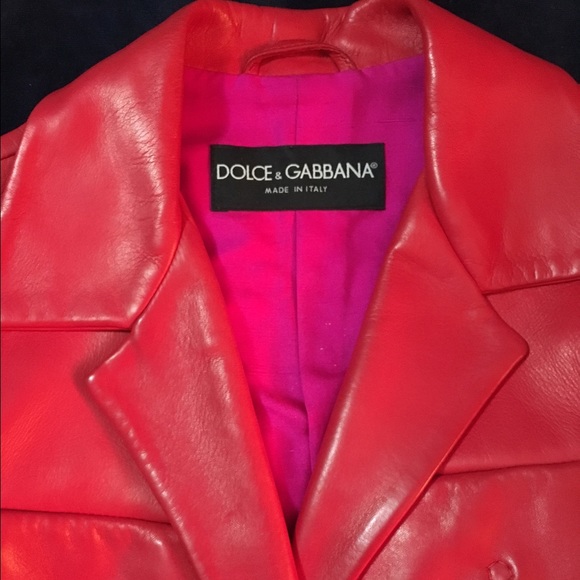 Dolce & Gabbana Couture Leather Jacket - Picture 4 of 4