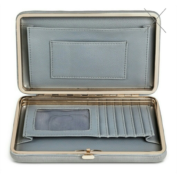 Awesome NWOT color block clutch wallet - Picture 2 of 2