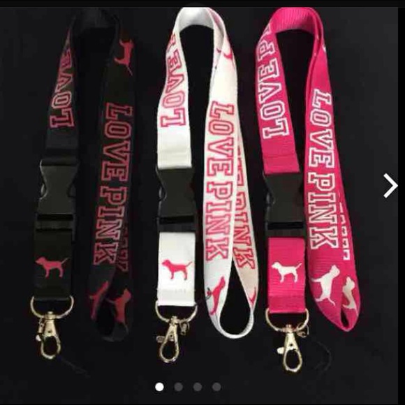 3 X love pink lanyarde