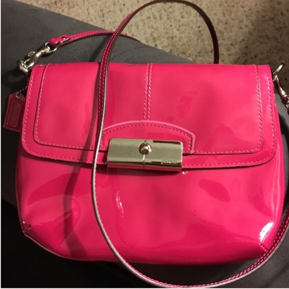 Coach Handbags - Coach Kristin Patent Leather Crossbody
