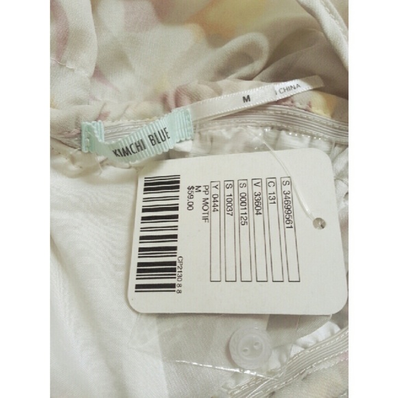 {urban outfitters} floral open back romper - Picture 4 of 4