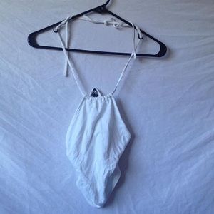Brandy Melville White Sachi Halter