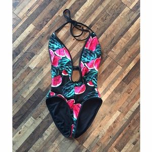 Watermelon Mailot Swimsuit