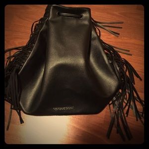 VS Faux Leather Bookbag