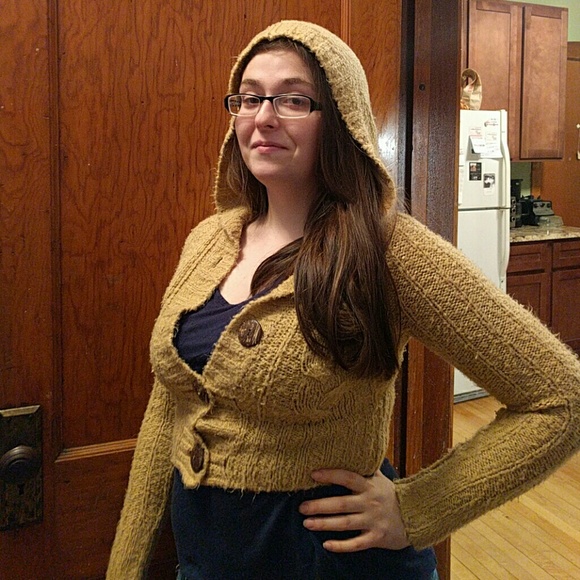 A sweater button up